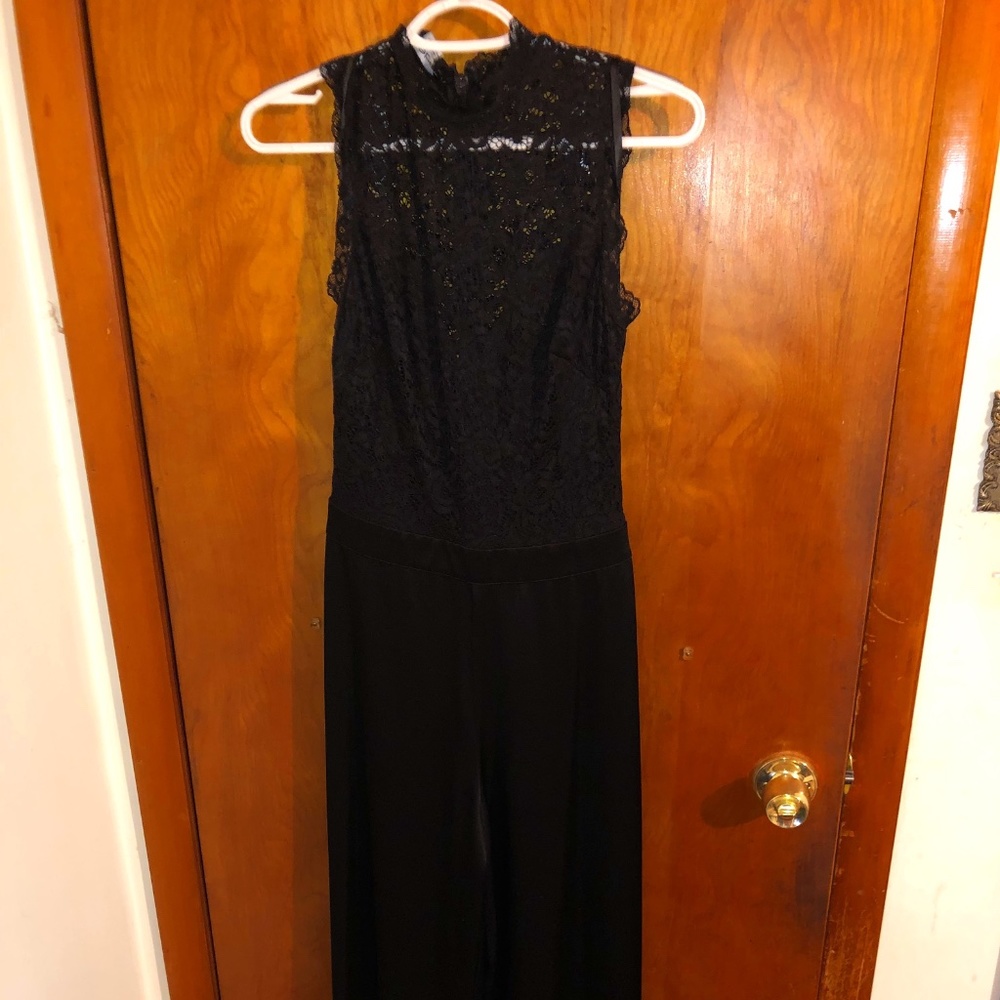 Bebe Black Jumpsuit